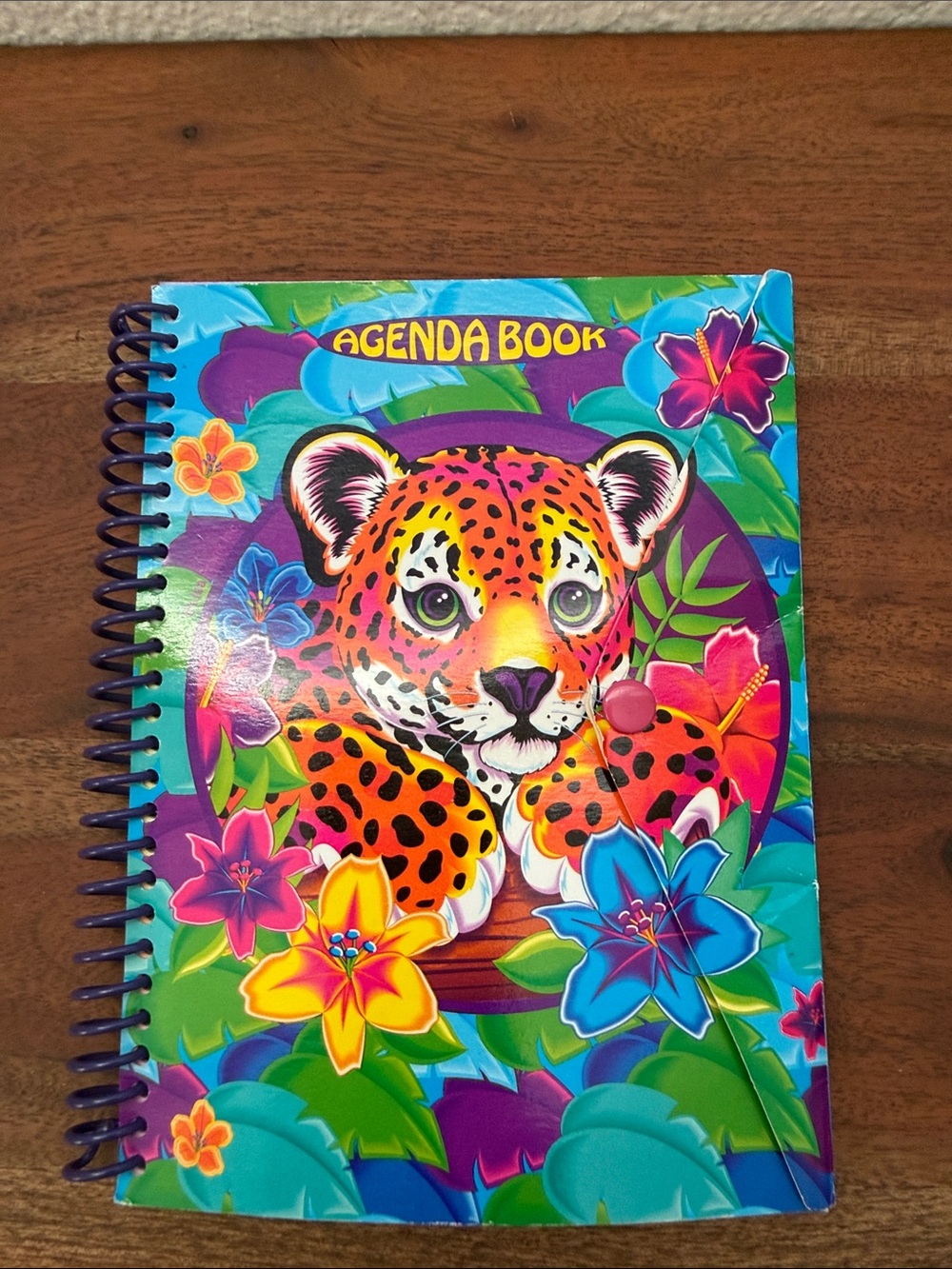 Y2K Nostalgic Lisa Frank Agenda Notebook